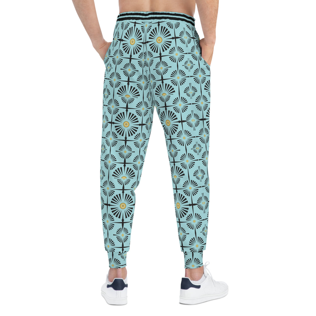 Icy Wheels & Spokes Print Unisex Joggers
