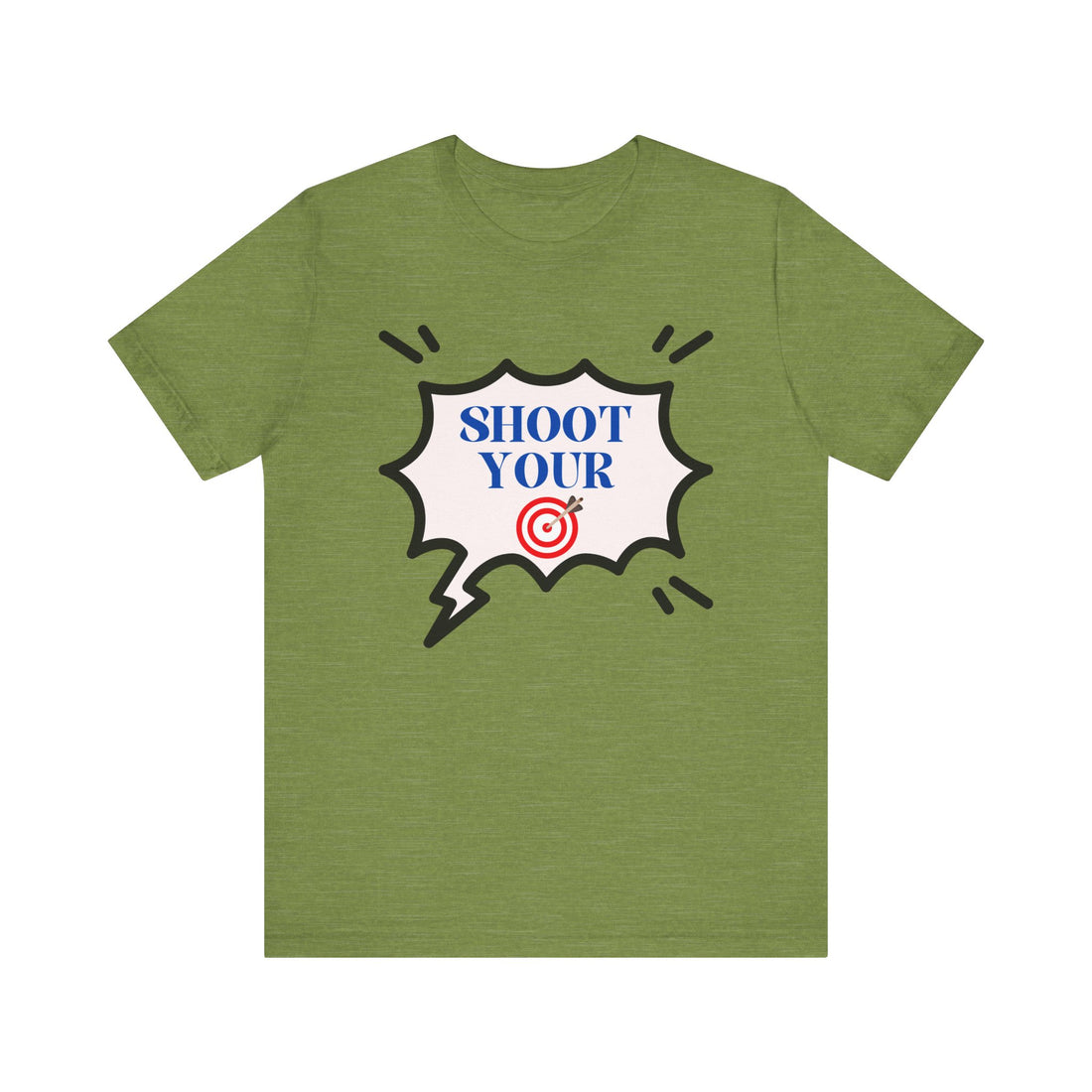 Unisex Statement Typography Jersey Tee