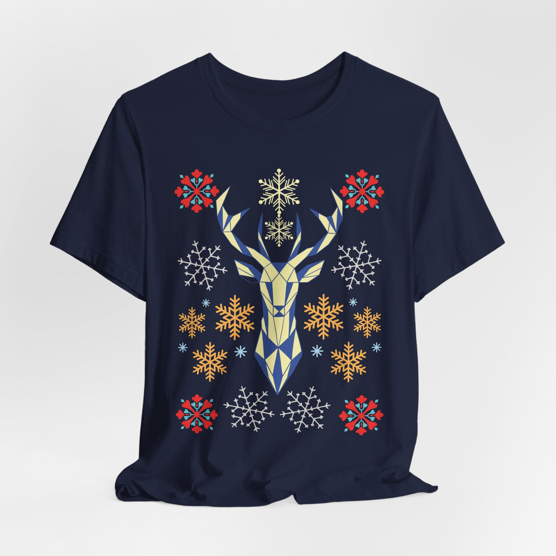 Stag Print Unisex Jersey Tee