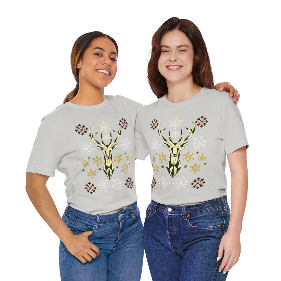 Stag Print Unisex Jersey Tee
