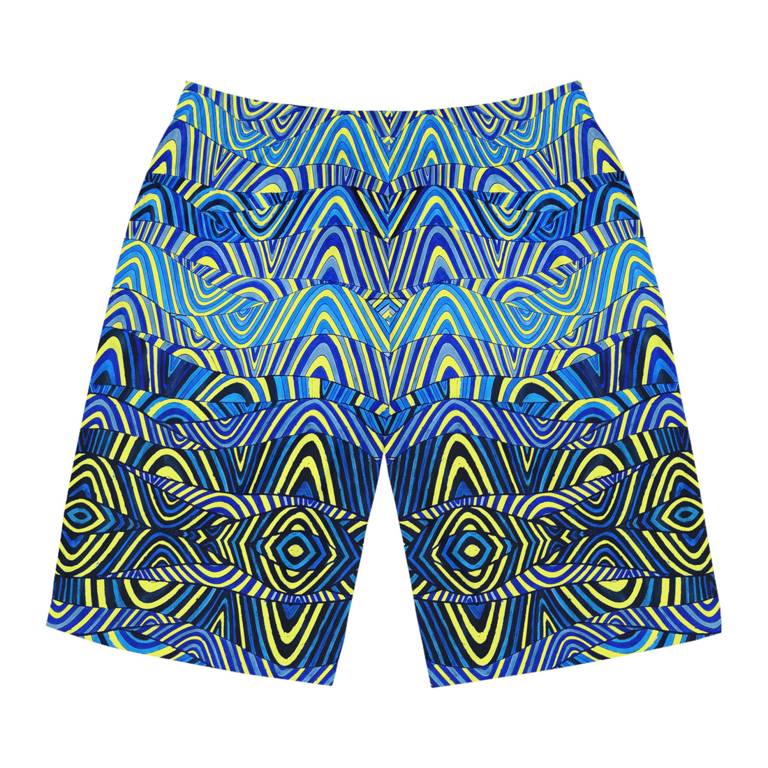 Canary Sonic Print Men's Board Shorts (AOP)