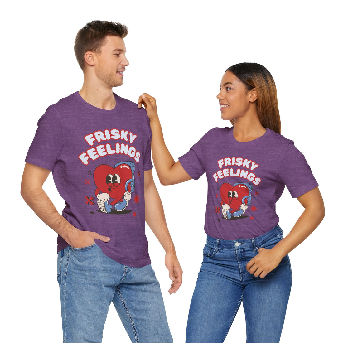 Frisky Feelings Unisex Jersey Tee