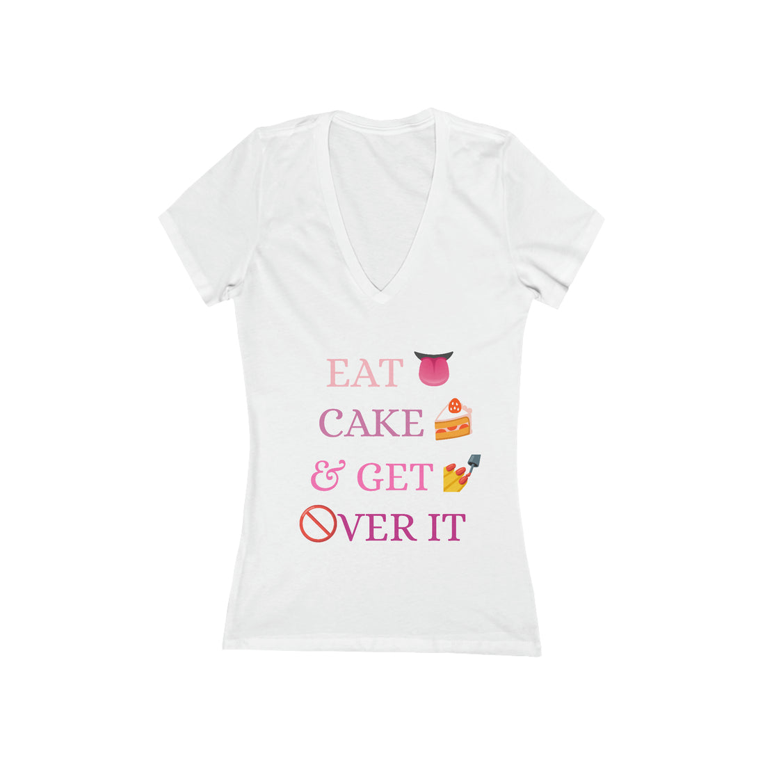 Women's Jersey Over It V-Neck Tee
