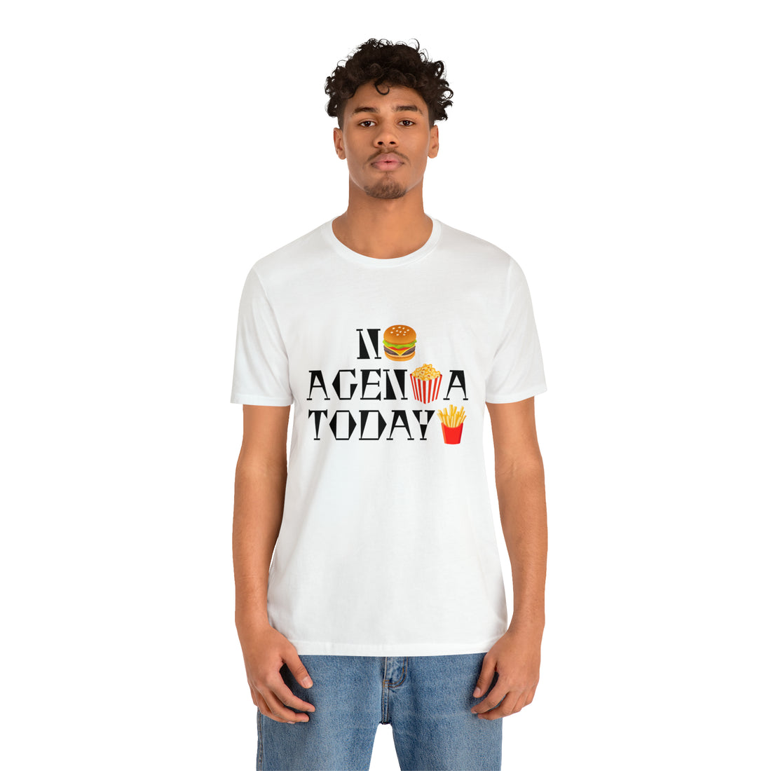 Unisex No Agenda Jersey Tee
