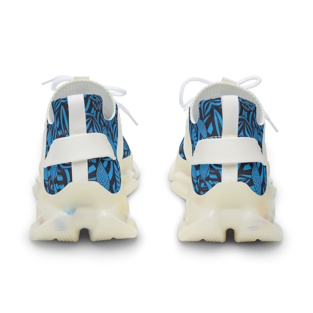Aqua Tropical Minimalist OTT Men's Mesh Knit Sneakers