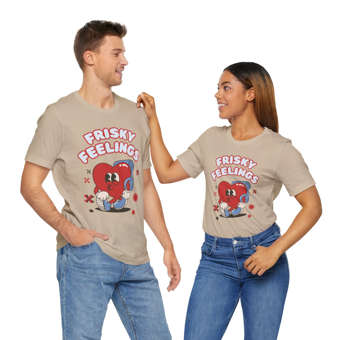 Frisky Feelings Unisex Jersey Tee