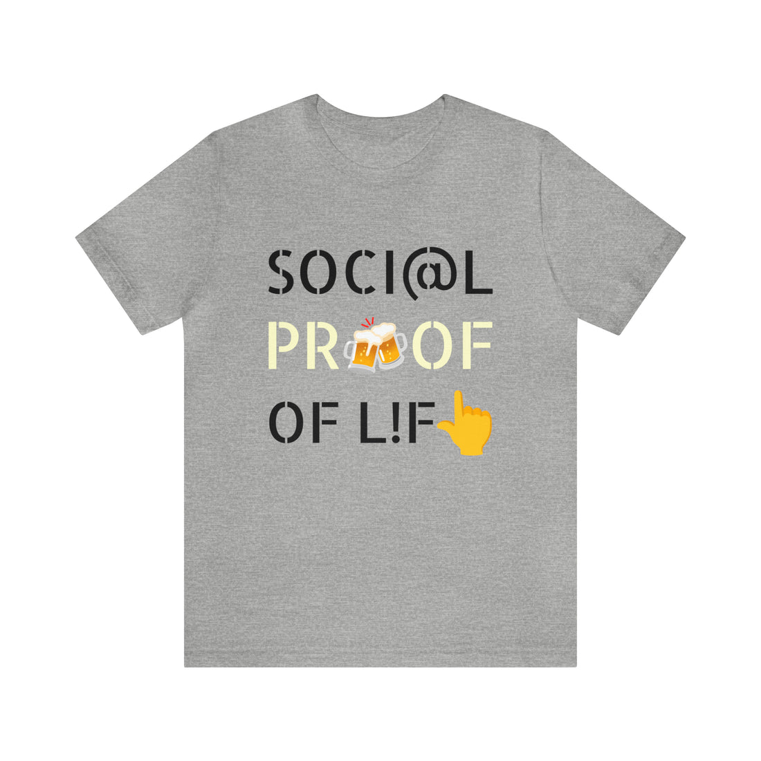 Unisex Social Proof Jersey Tee