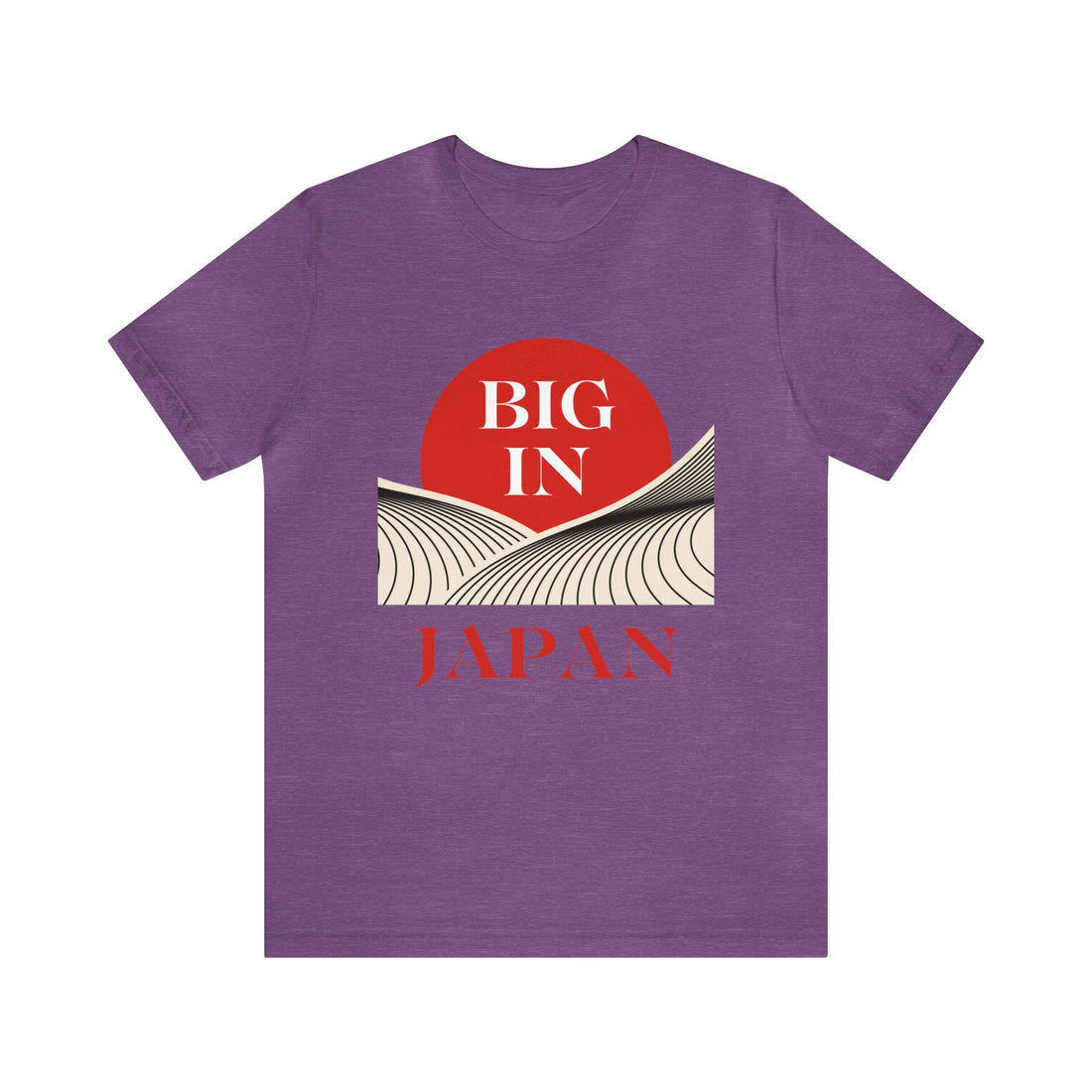 Unisex Big In Japan Typography Jersey Tee