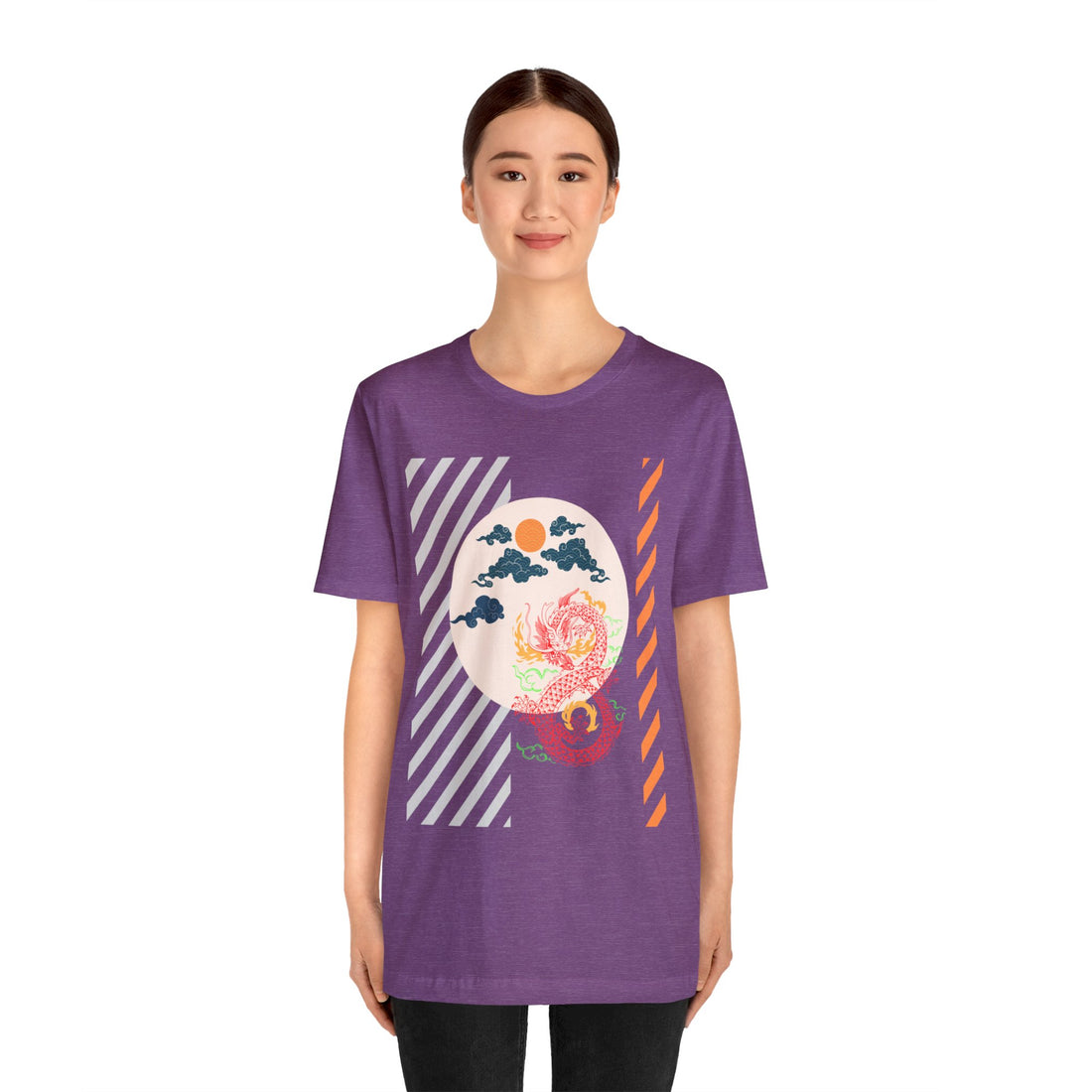 Oriental Dragon Unisex Jersey Tee