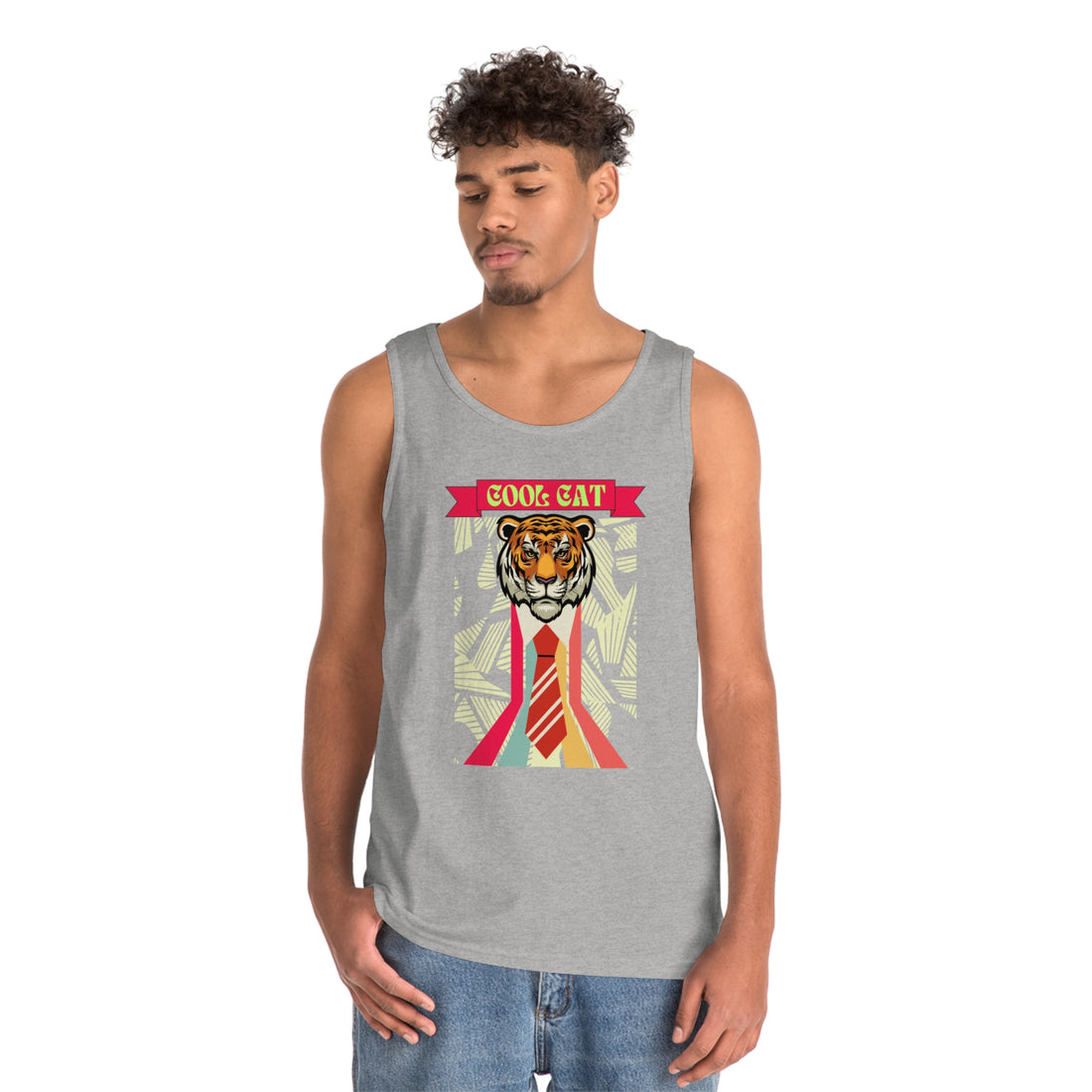 Cool Cat Unisex Tank Top