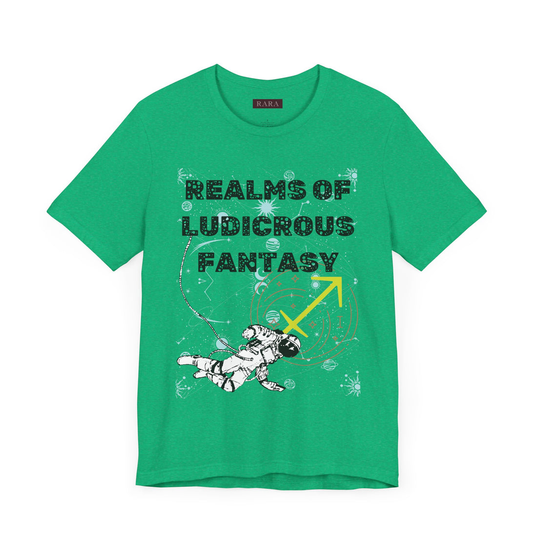 Fantasy Realm Typography Unisex Jersey Tee