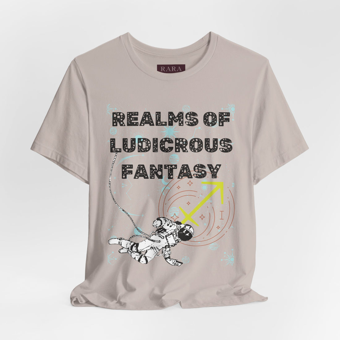 Fantasy Realm Typography Unisex Jersey Tee