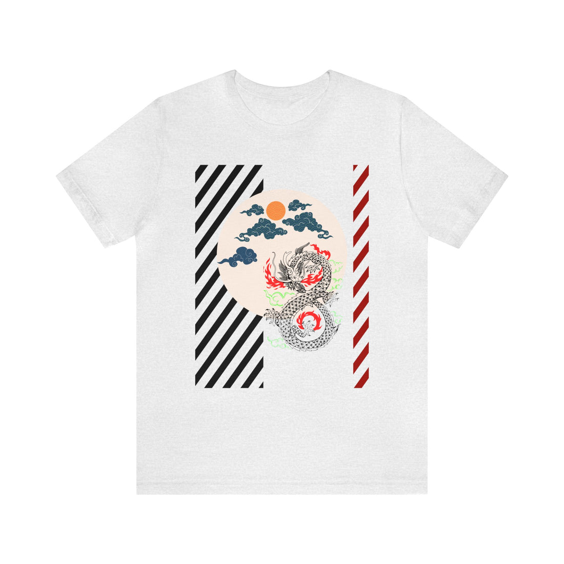 Oriental Dragon Unisex Jersey Tee