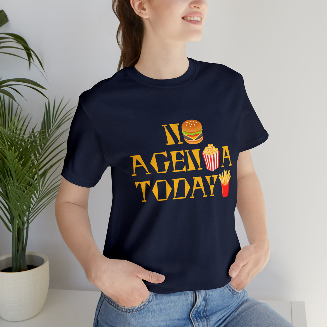 Unisex No Agenda Jersey Tee