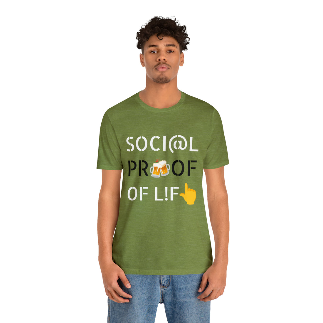 Unisex Social Proof Jersey Tee