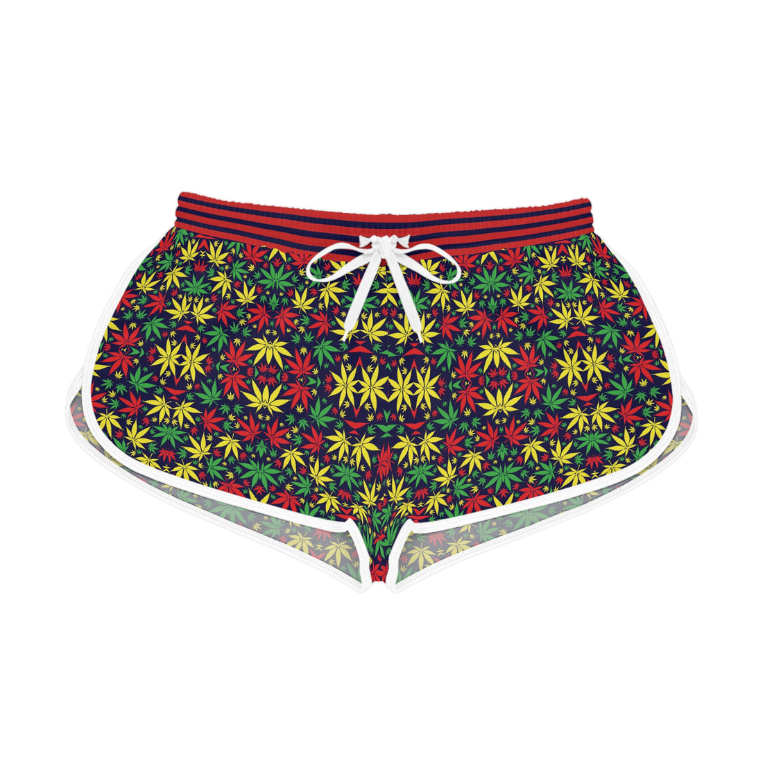 Ink Tropical Rasta Toned Relaxed Gym Shorts