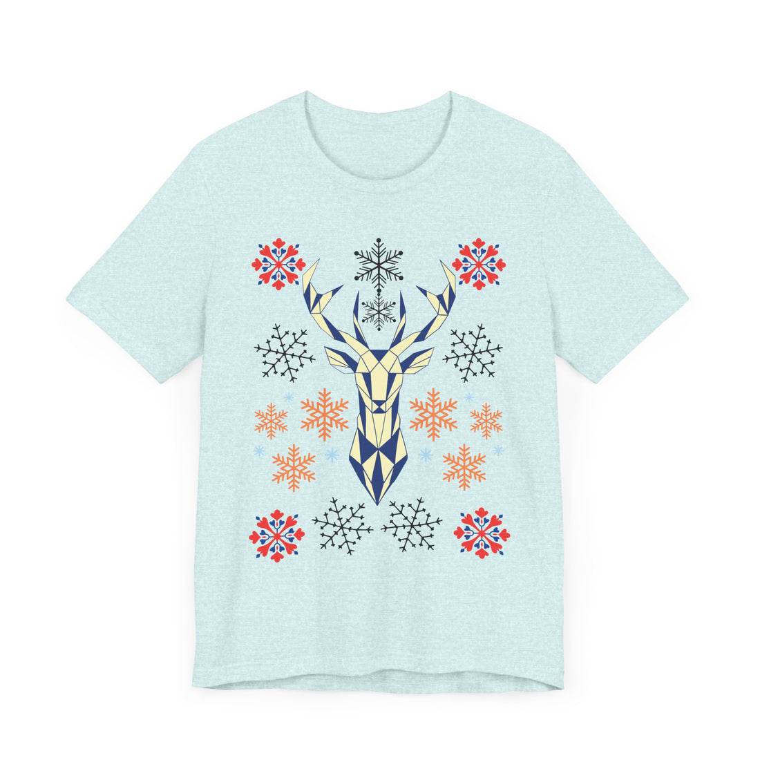 Stag Print Unisex Jersey Tee