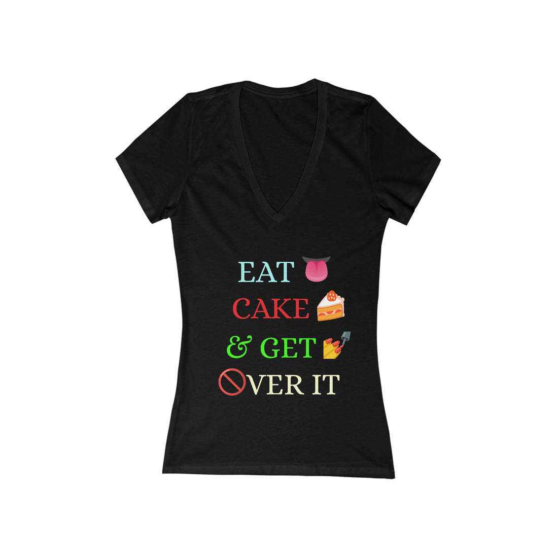 Women's Jersey Over It V-Neck Tee