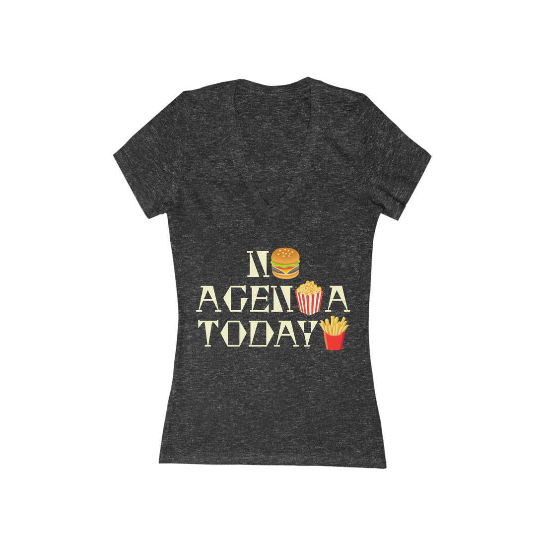Women's Jersey No Agenda V-Neck Tee