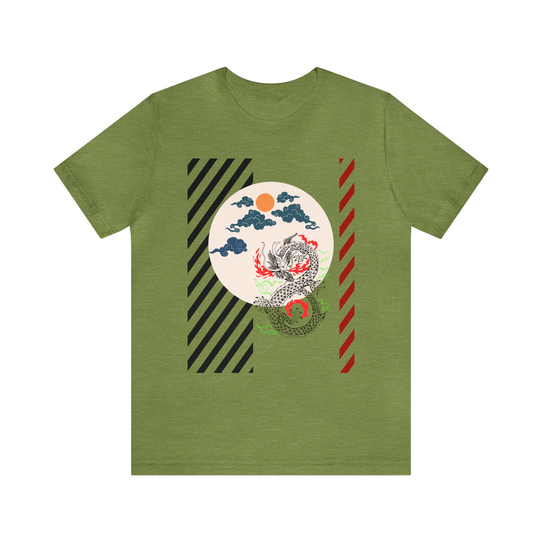 Oriental Dragon Unisex Jersey Tee