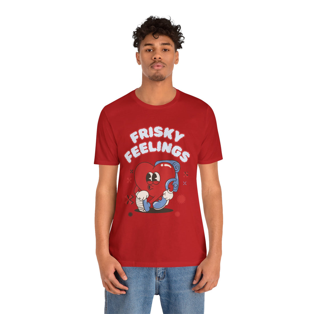 Frisky Feelings Unisex Jersey Tee