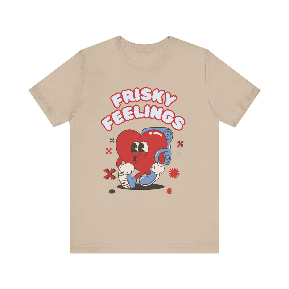 Frisky Feelings Unisex Jersey Tee