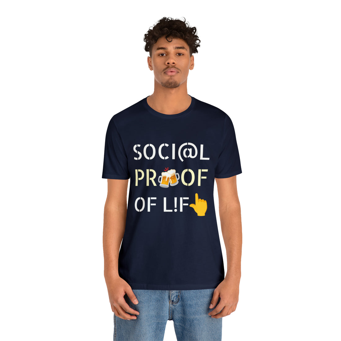 Unisex Social Proof Jersey Tee