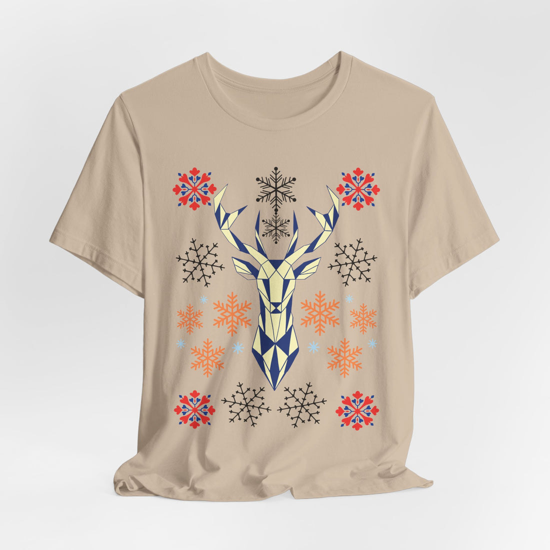 Stag Print Unisex Jersey Tee