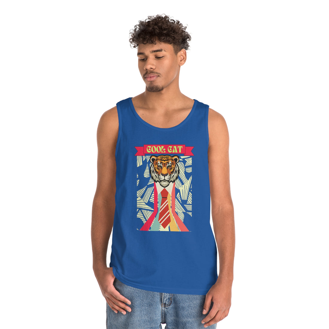 Cool Cat Unisex Tank Top