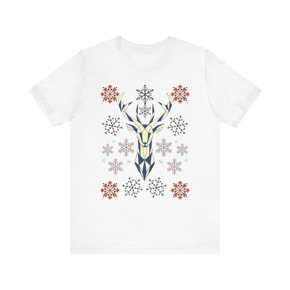 Stag Print Unisex Jersey Tee