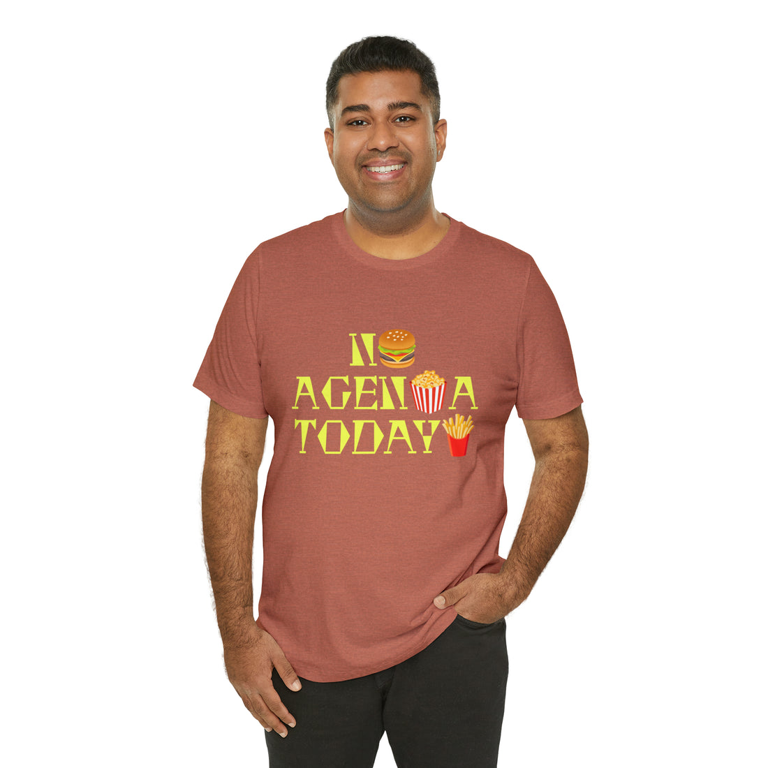 Unisex No Agenda Jersey Tee