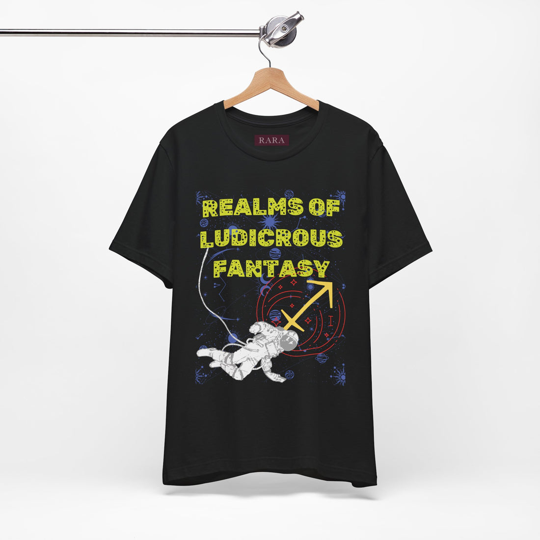 Fantasy Realm Typography Unisex Jersey Tee