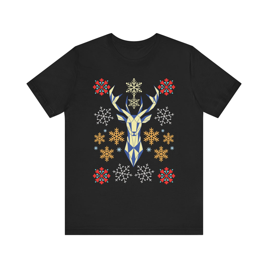 Stag Print Unisex Jersey Tee