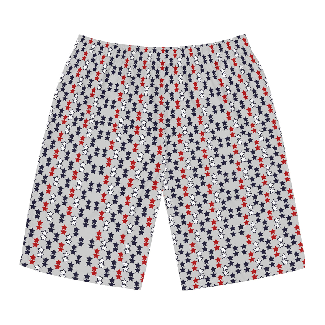 Slate Star Print Men's Board Shorts (AOP)