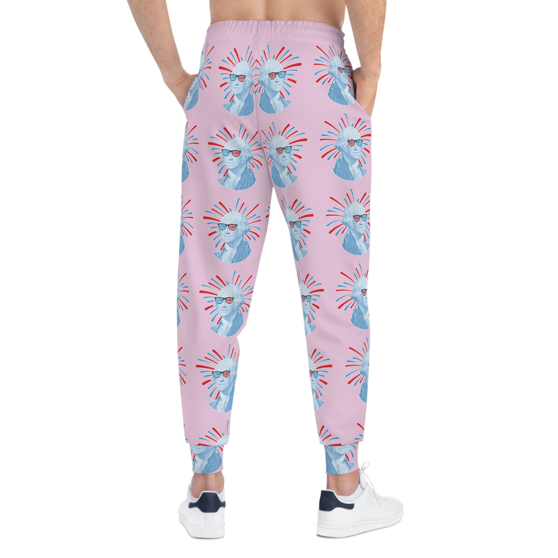 Lilac Unisex Washington AOP Joggers