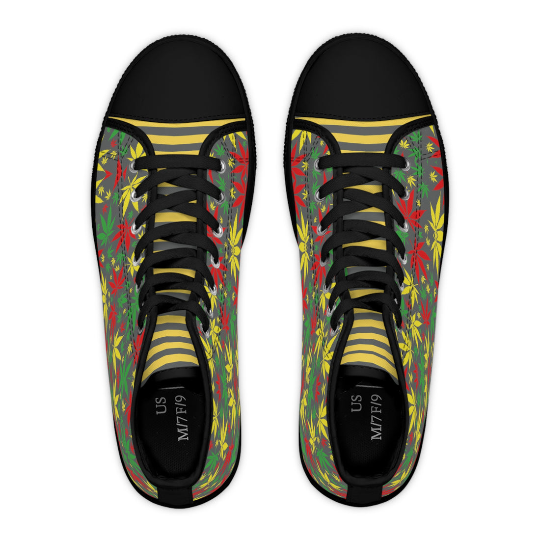 Ash Tropical Rasta Toned Women's High Top Sneakers