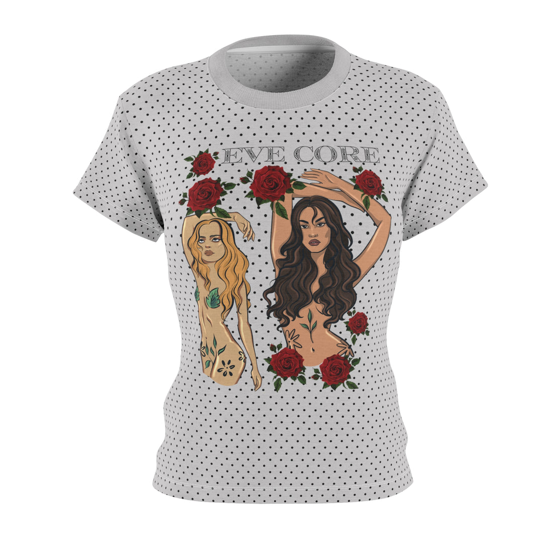 Slate Eve Core AOP Women's Cap Sleeves T-shirt