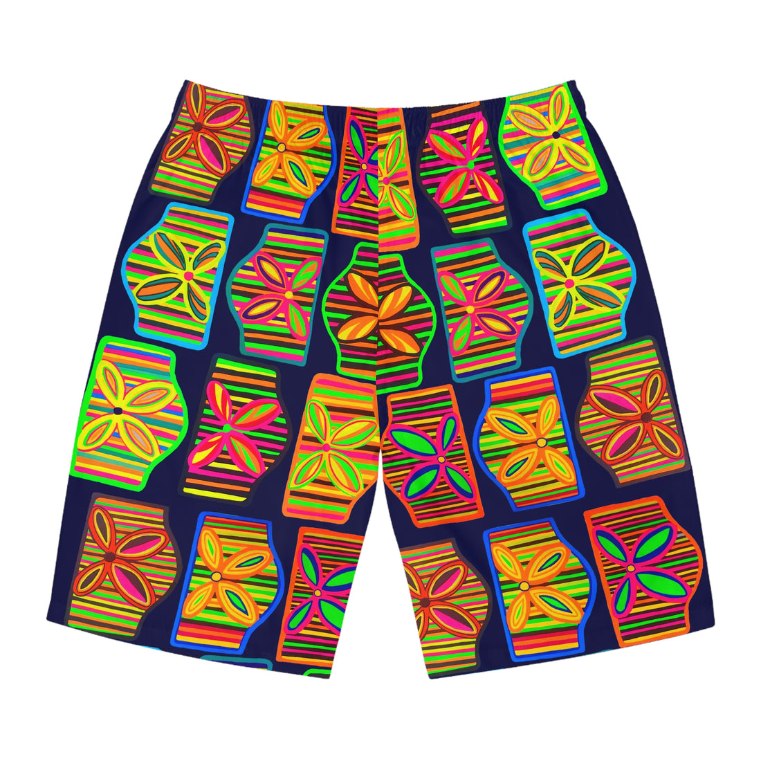 Ink Deco Print Men's Board Shorts (AOP)