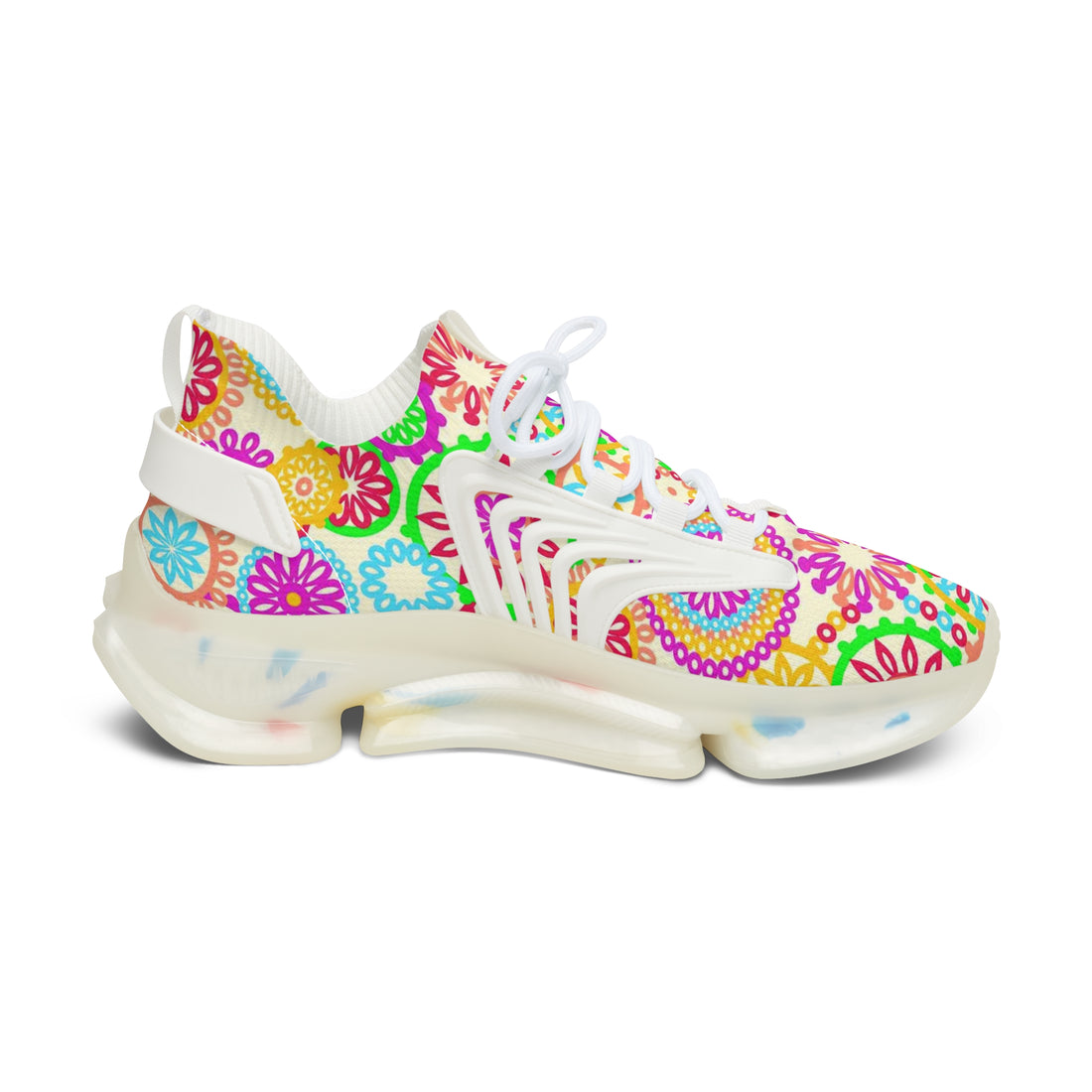 Lemon 70's Vibe OTT Women's Mesh Knit Sneakers