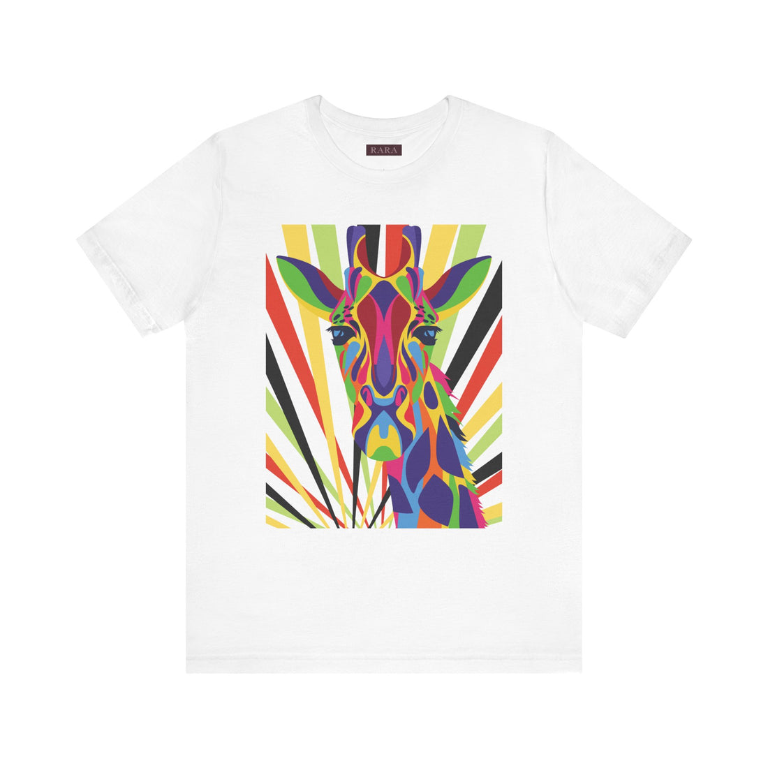 Giraffe Motif Unisex Jersey Tee