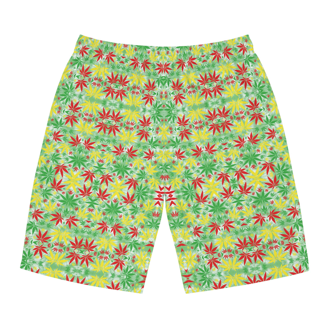 Tye Dye Rasta Toned Men's Board Shorts (AOP)