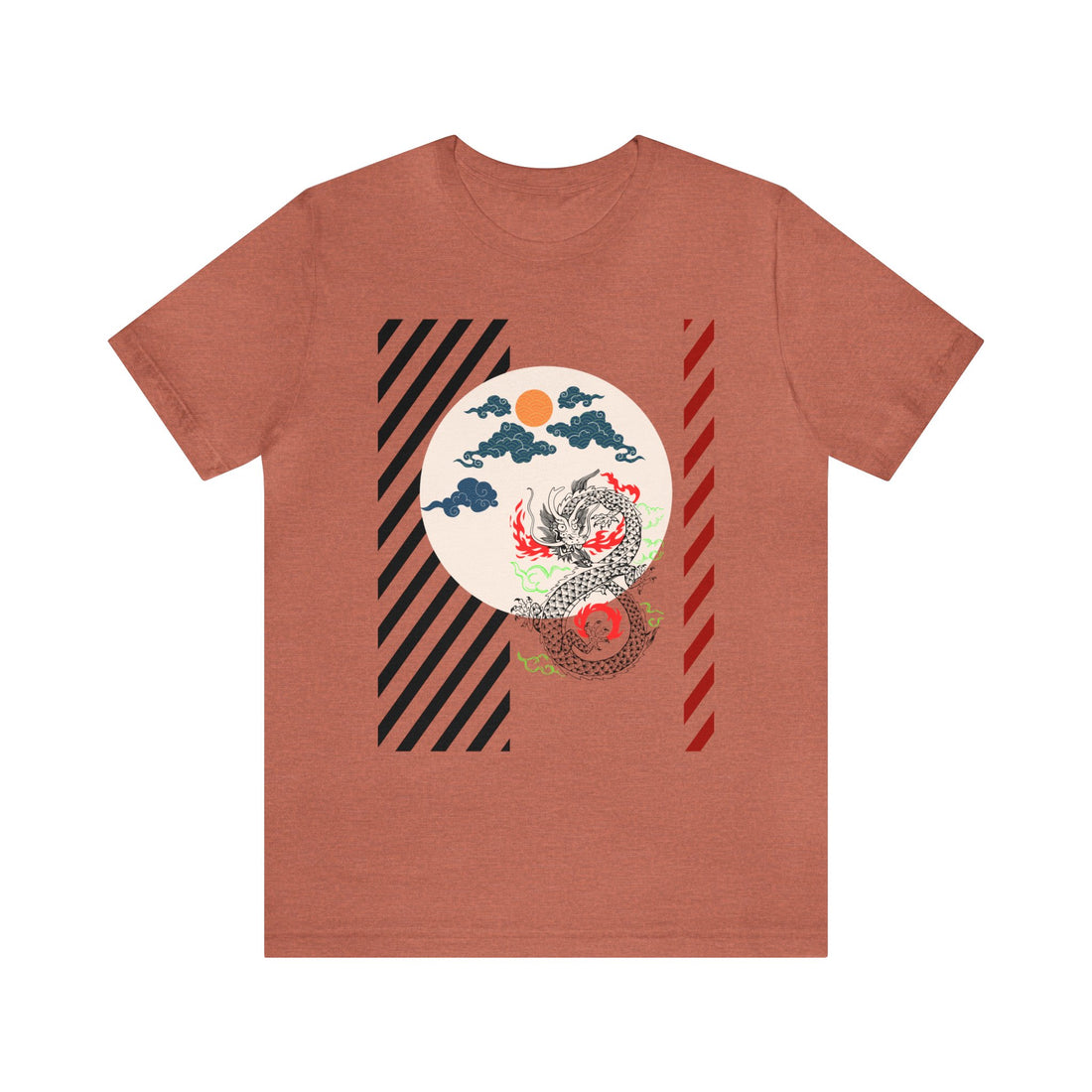 Oriental Dragon Unisex Jersey Tee
