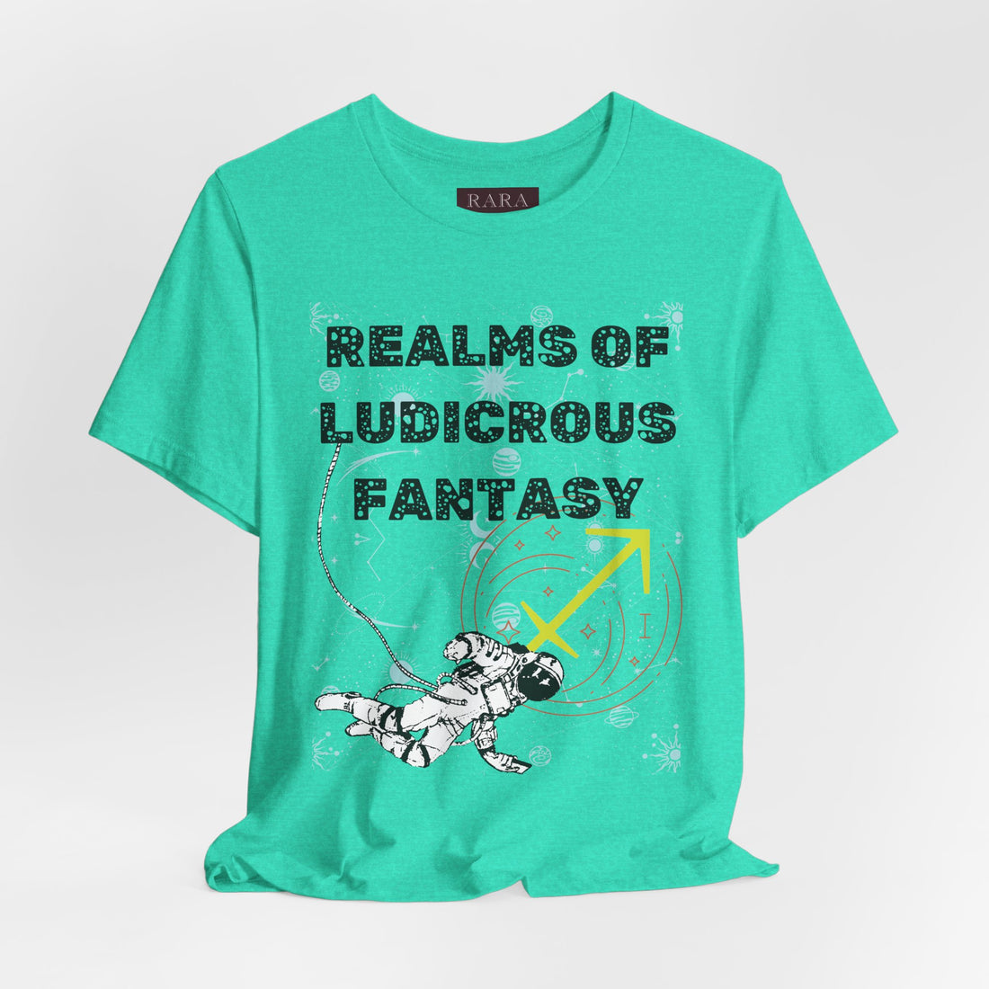 Fantasy Realm Typography Unisex Jersey Tee