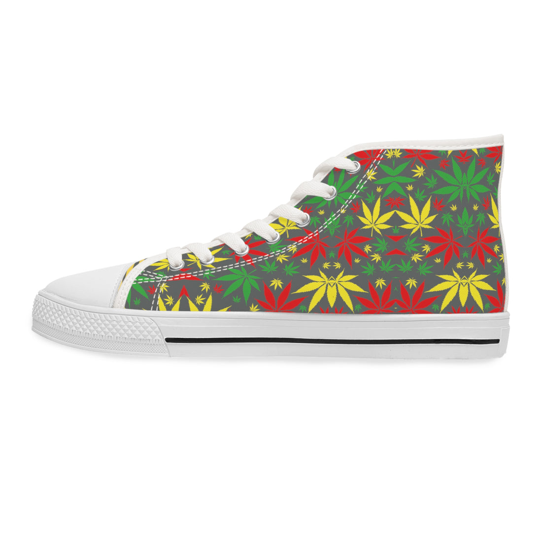 Ash Tropical Rasta Toned Women's High Top Sneakers