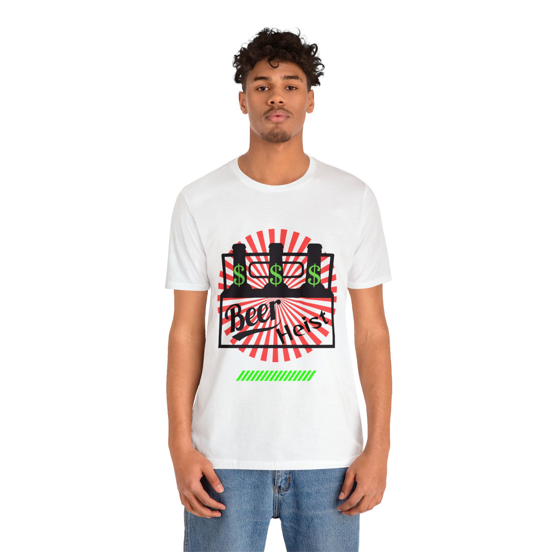 Beer Heist Unisex Jersey Tee