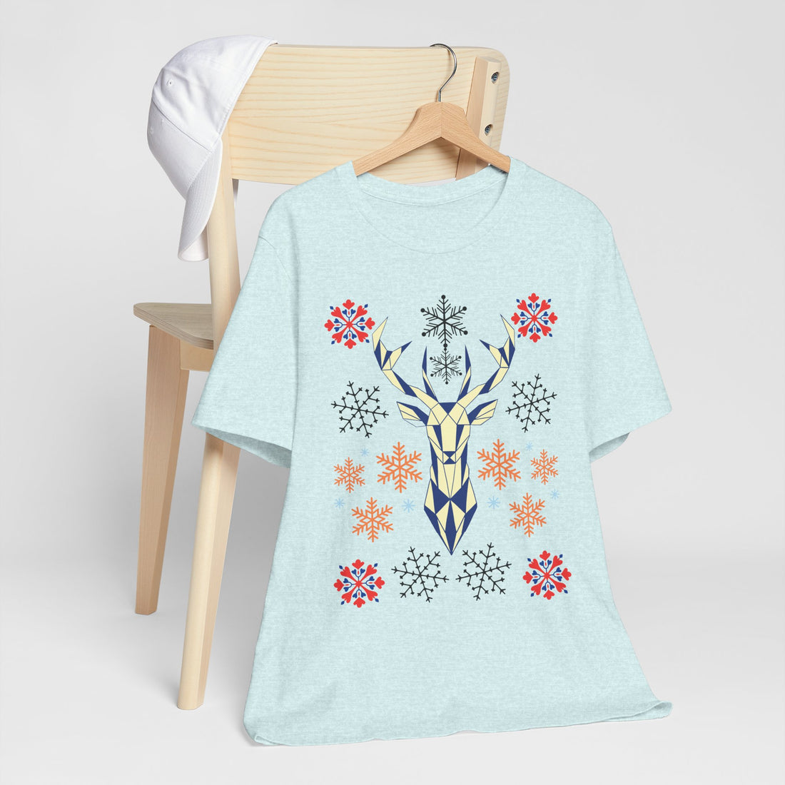 Stag Print Unisex Jersey Tee