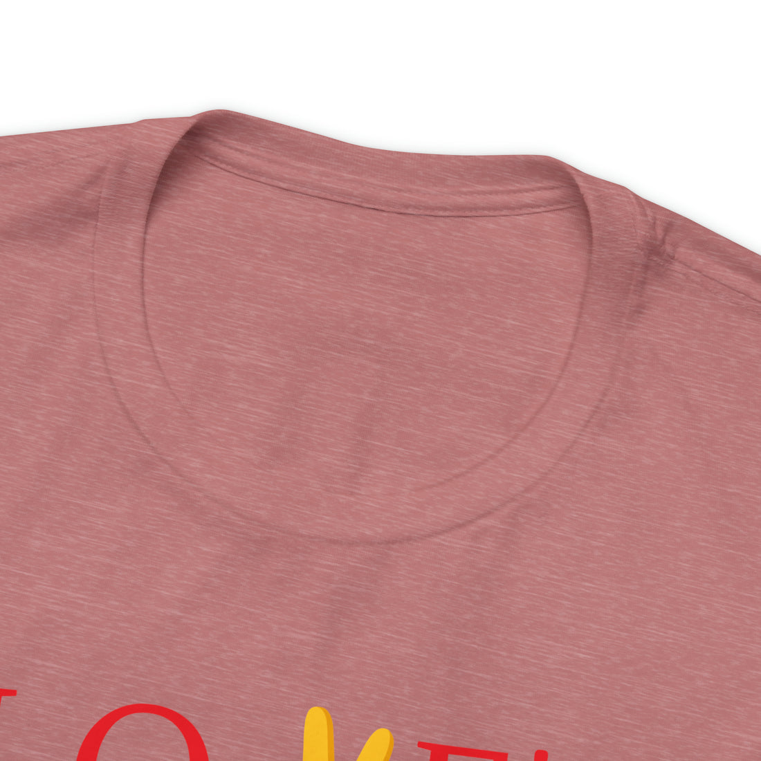 Unisex Love Down Typography Jersey Tee