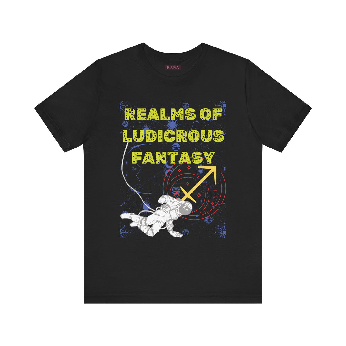 Fantasy Realm Typography Unisex Jersey Tee