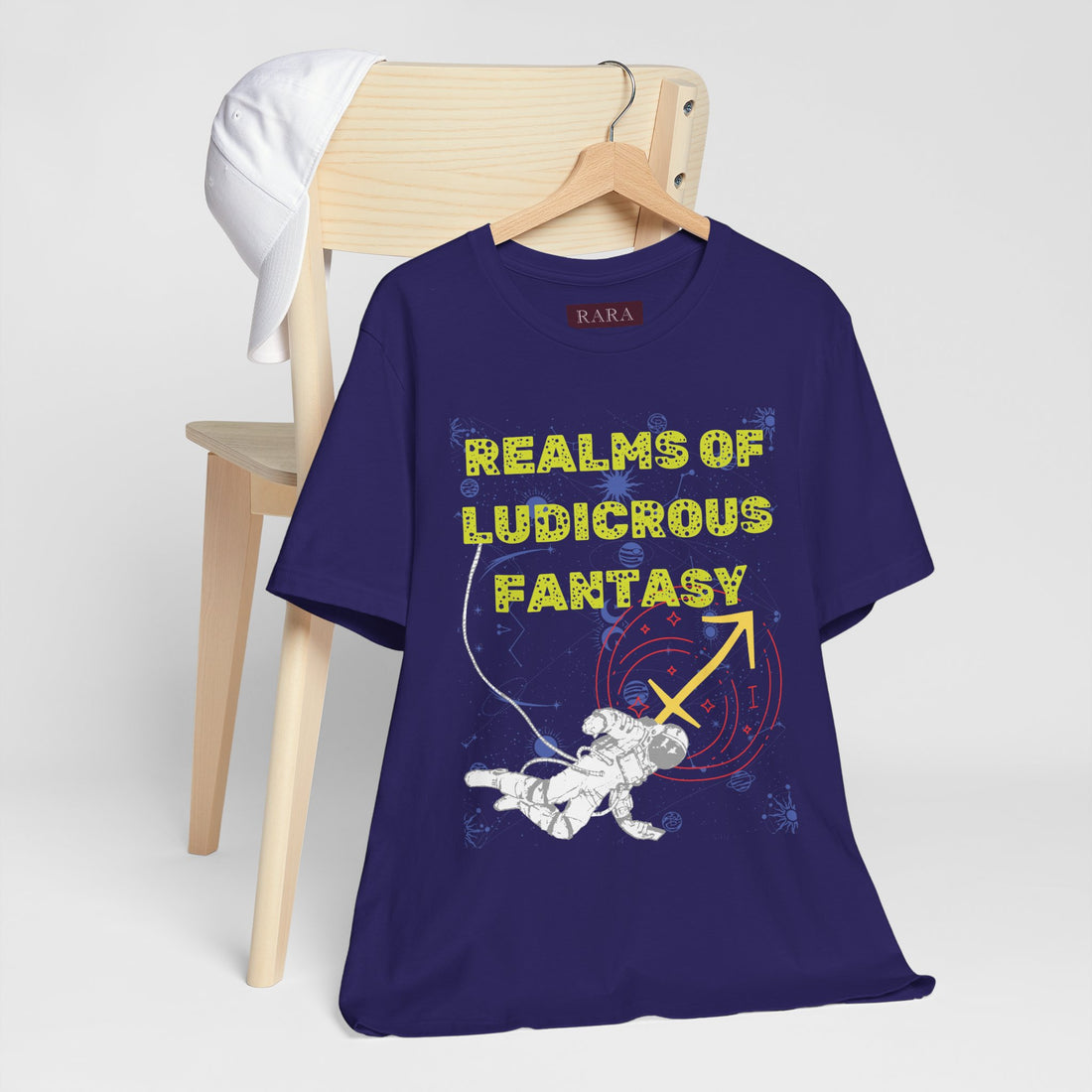 Fantasy Realm Typography Unisex Jersey Tee