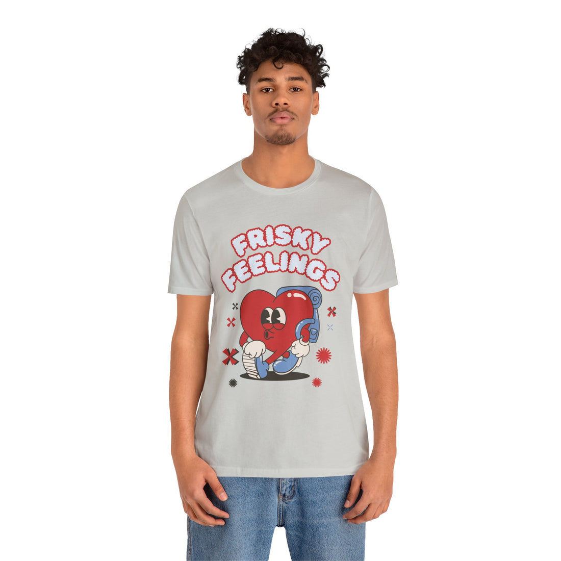 Frisky Feelings Unisex Jersey Tee